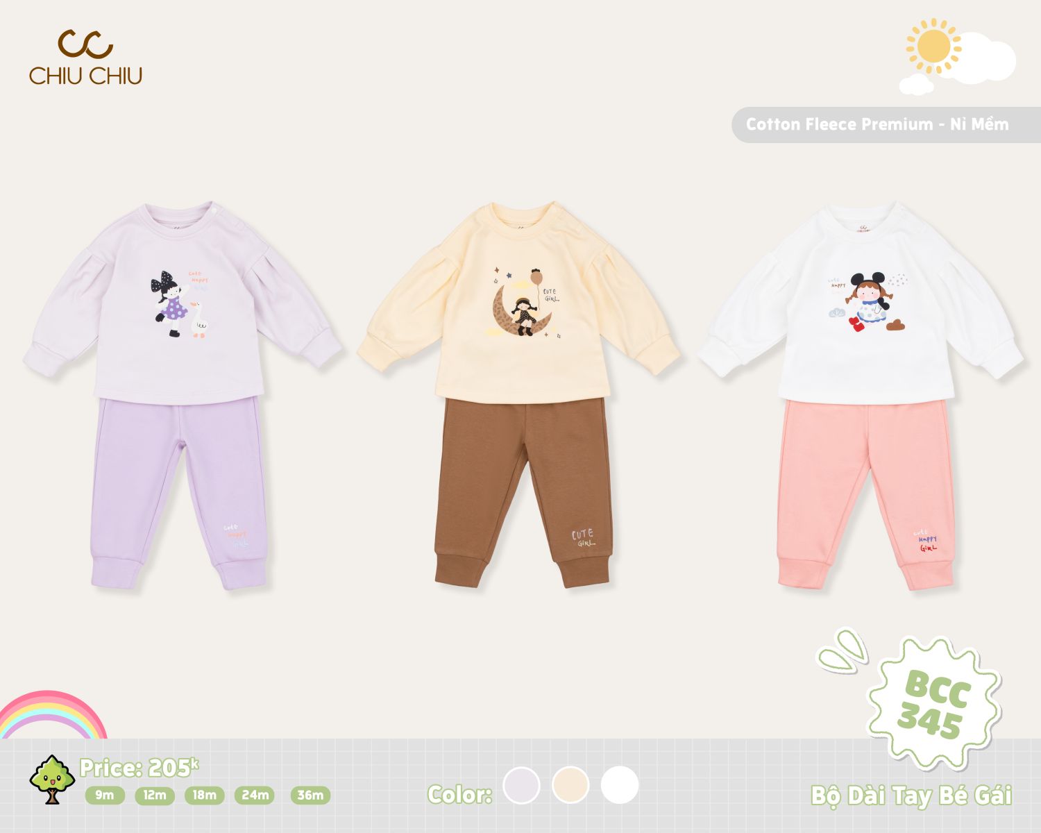  Set Khăn Tam Giác Muslin CK 172 