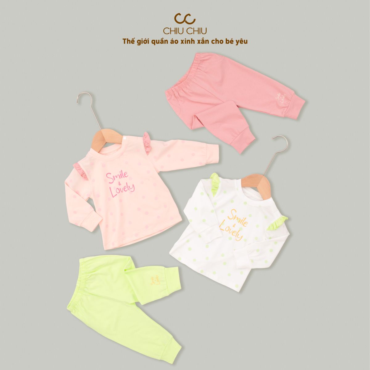  Bộ Dài Tay Bé Gái BCC 318 