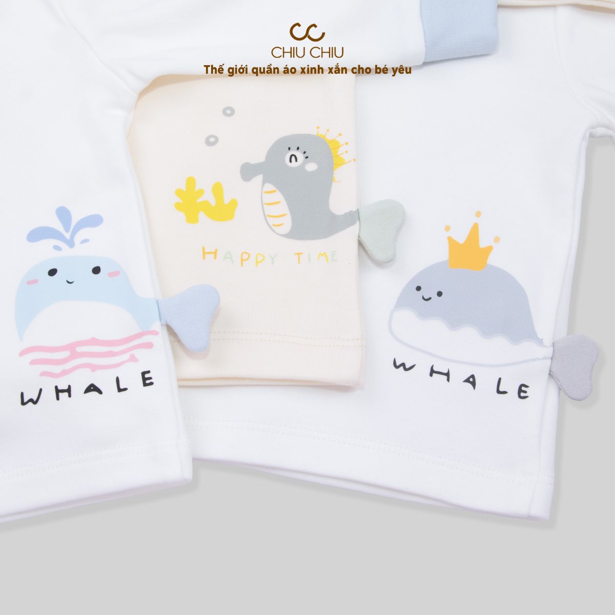  Bộ Sơ Sinh Dài Tay BCC 329 