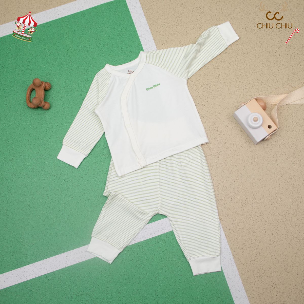  Bộ Sơ Sinh Dài Tay BCC 380 