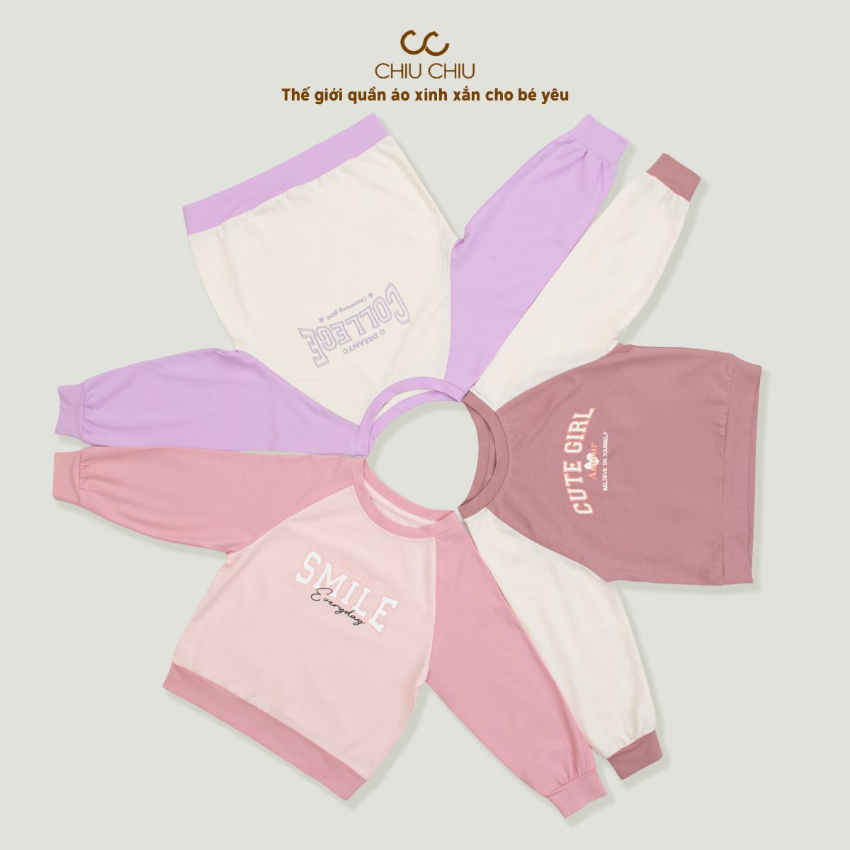  Bộ Dài Tay Bé Gái BCC 309 